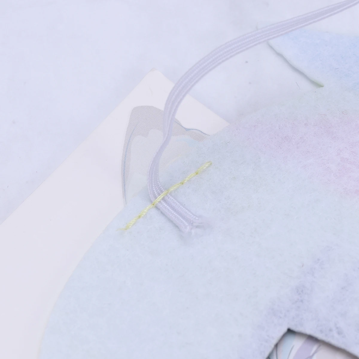 Máscara de unicórnio infantil, faixa elástica de papel premium, confortável para aniversário, cosplay, fantasia, festas, festa, máscara de unicórnio