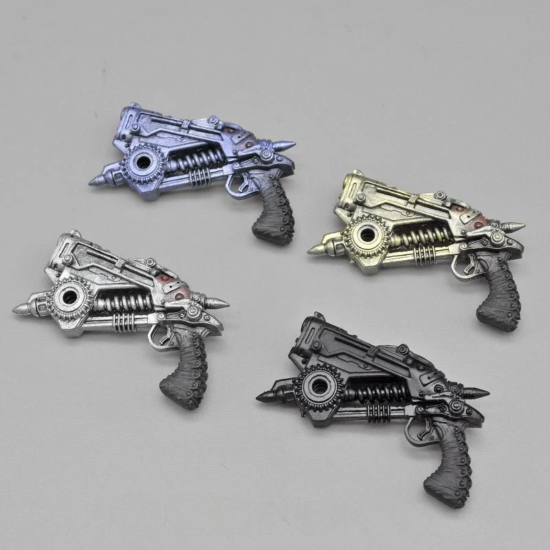 

3ATOYS 1/6 Modern Trend Doomsday Punk Ruins Old Pistol 4 Colors Accessories For 12" Action Figure Scene Component