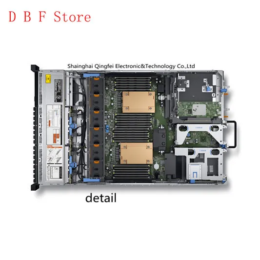 Servidor de rede comum dell emc poweredge r830 rack 2u inspur dell hp