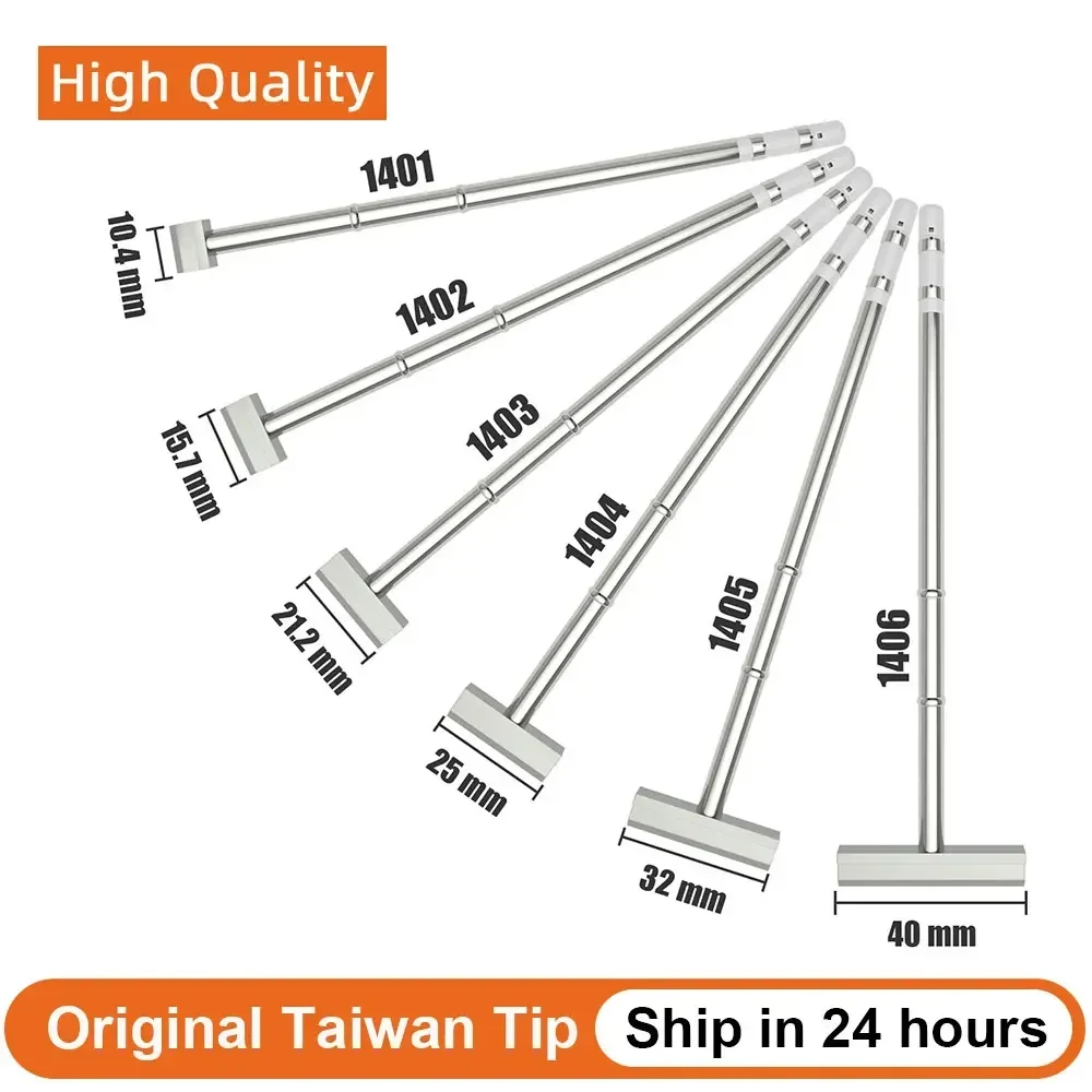 

Original Taiwan T12-1401 1402 1403 1404 1405 1406 Soldering Tip Replaceable for HAKKO Japan FX-951 T12 Soldering Station