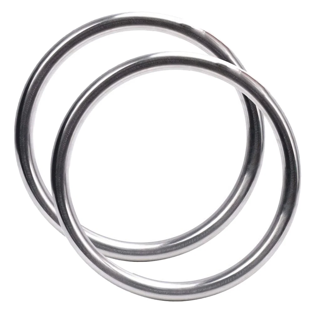 

2 Pcs Diamond Ring Wing Steel Kick Pad Stainless Boxing Training Equipment