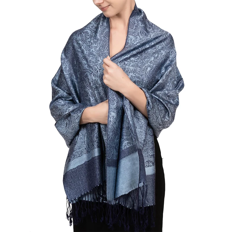 2023 Fashion Jacquard Scarf Women Winter Long Soft Shawls Ladies Headscarf  Scarves Comfortable And Warm Blanket Wraps