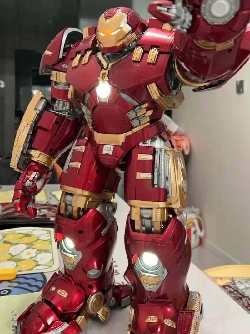 In Stock Marvel Legends Iron Man Action Figure Mark Hulkooster Hulkbuster Armor 1/7 Assembly Model Toys Gifts For Kid