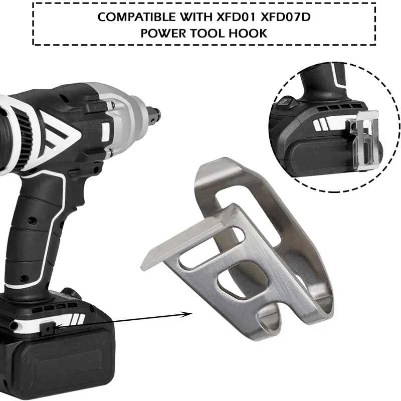 CLIP de courroie LXT pour Makita, salle de bain, OK pour tournevis à percussion compact, perceuse à percussion, 324705-1, 346034-2, 346317-0, 324553-8, 2 pièces, 4 pièces, 18V