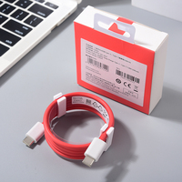 For Oneplus 13 12 11 13R 12R Nord 2 3 4 CE4 Lite Original 1/1.5M Warp Charge USB C To Type C Data Cable 65W 80W Fast Charge Wire