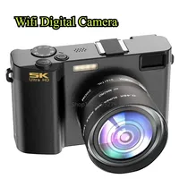 5K Professional Digital Camera WIFI Webcam Wide Angle Digital Zoom 64MP Camcorder Photography 3 Inch Screen Vlog Video Recorder