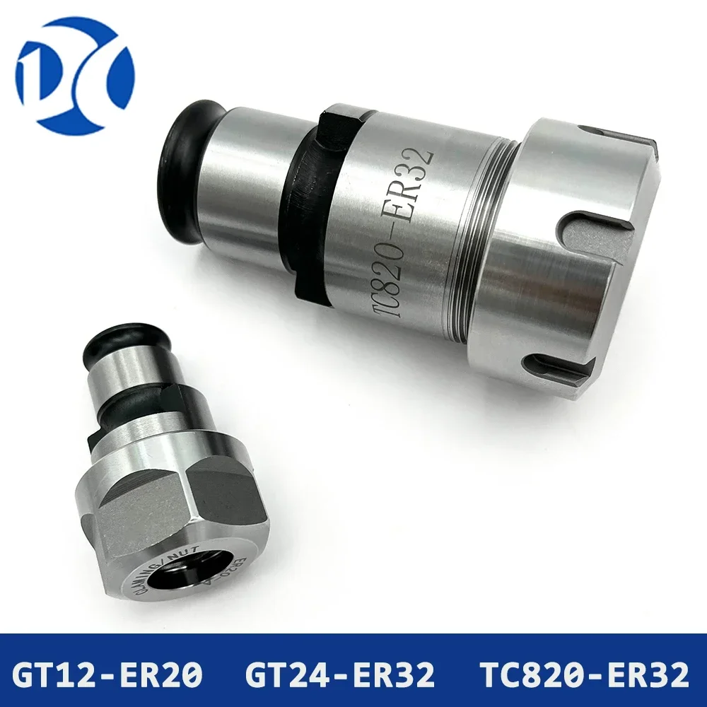 GT12 GT24 TC820 ER20 ER32 ER40 Tapping Machine Drill Chuck Quick Changer Drilling GT12 ER20 Connecting Handle Clamp