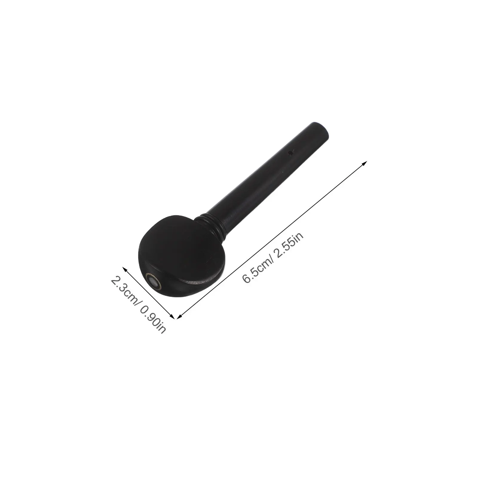 4Pcs Violin Tuning Pegs Ebony Fine Tuner Wooden Peg Replacement Parts Acoustic Fiddle Accessories Precise String Adjuster