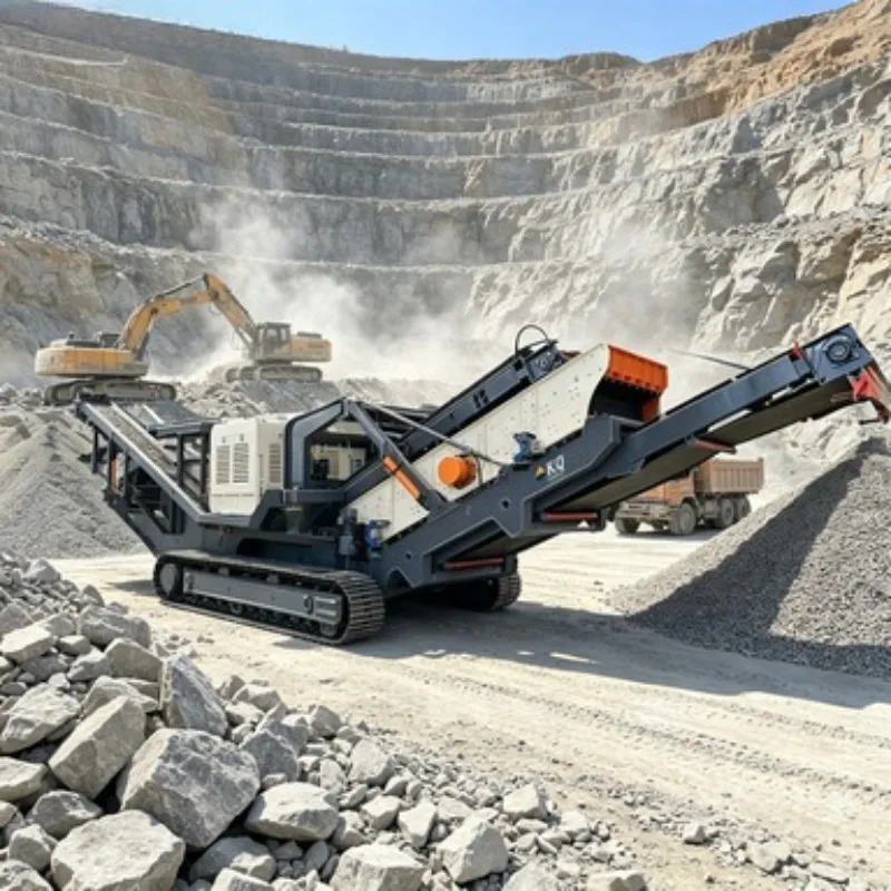 Good Price Crawler Mounted Impact Crusher 1214 Mobile Crushing Plant Machine for Rock Stone Aggregate Processing