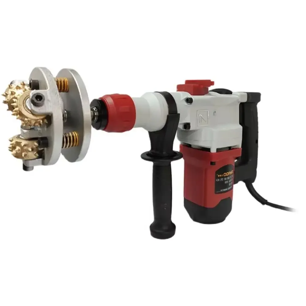Electric Hair Chisel Litchi Alloy Flower Hammer Concrete Construction Hand Tool for Wall & Ground Hair Bridge Deck
