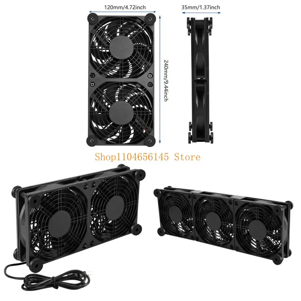 

5asd 120mm USB 5V Cooling Fan Portable Cooling Fan for Tablet Receiver Router DVR Computer Cabinet Component Cooling