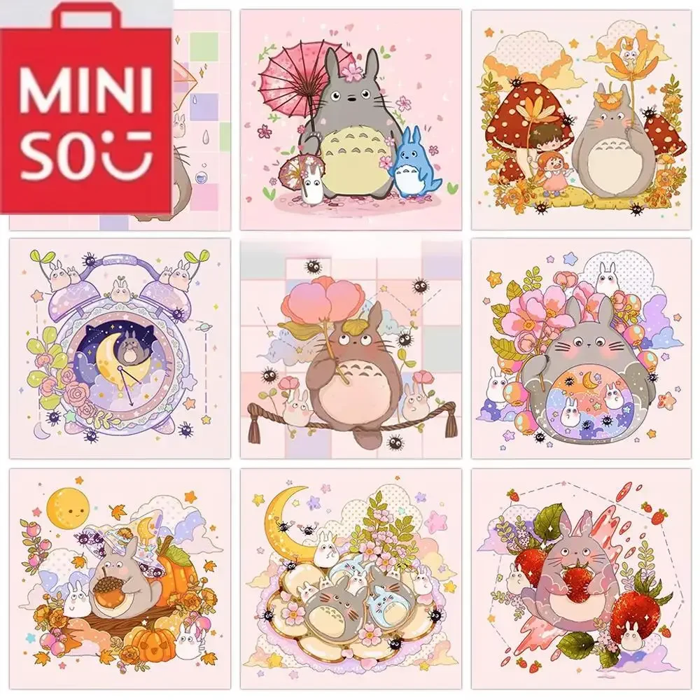 

MINISO 5D детская алмазная живопись хобби мультяшный узор Алмазная мозаика набор для вышивки DIY украшение дома подарок для девочки