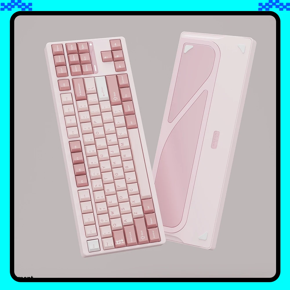 

TICKTYPE EVO80 Mechanical Keyboard Customized Quick Disassembly System Three Mods RGB Gaming Keyboard Pc Accessories Gifts