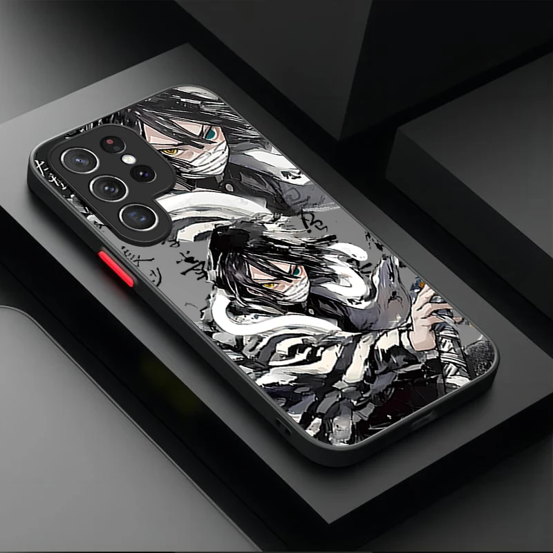 Anime Demon Slayer Case For Samsung Galaxy S24 S23 S22 Ultra S21 S20 FE S10 Plus A15 A25 A35 A55 5G Note 20 10 Matte Hard Cover image 4