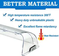 Déflecteur d'aération AC, couvercles de ventilation magnétiques réglables pour panneaux de sol de maison/conteneurs de plafond/chaleur/sous les meubles 3