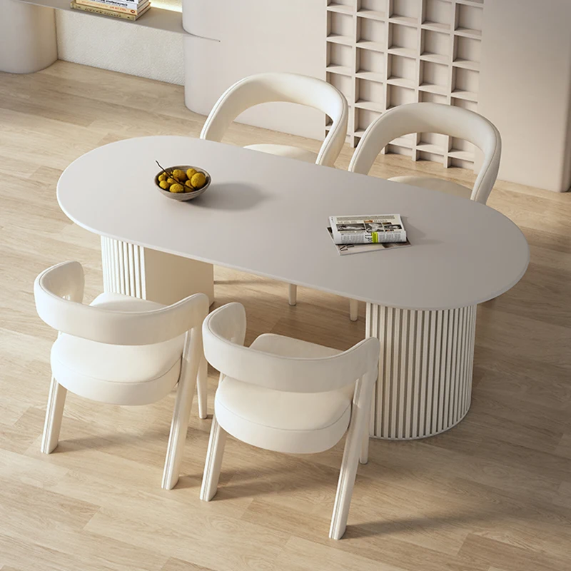 Kitchen Dining Table Large Conference Restaurant Minimalist Dining Table Nordic Lounge Console Mesas De Comedor Home Furniture