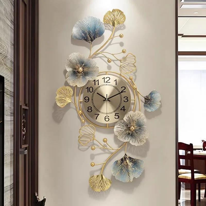 Aesthetic Design Wall Clocks Art Mural Silent Living Room Large Wall Watch Fashion Nordic Simple Orologio Da Parete Home Decor