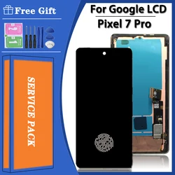 6.7''Super AMOLED Pixel7 Pro GP4BC GE2AE Screen With Frame For Google Pixel 7 Pro Lcd Display Digital Touch Screen Replacement