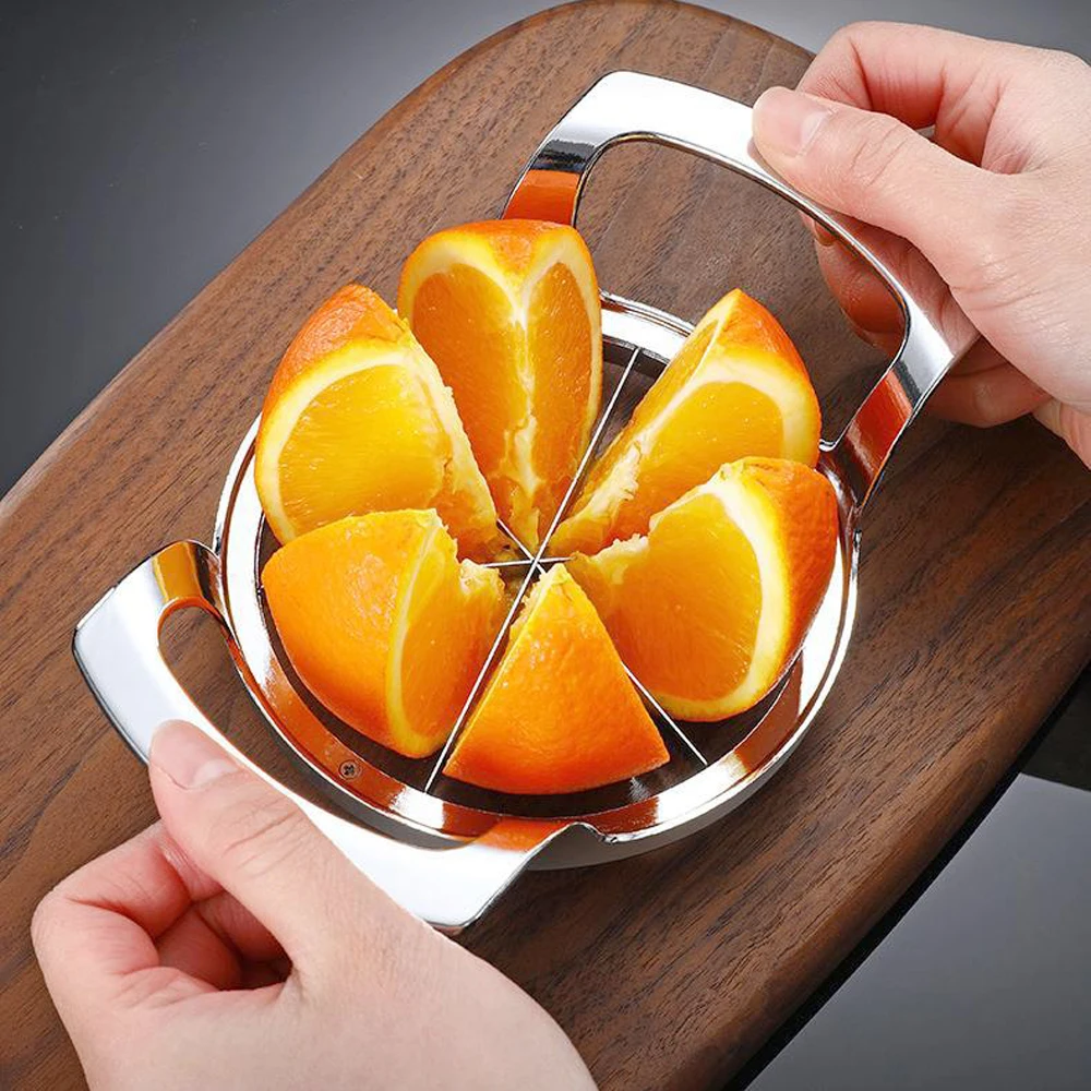 Popular Handy Apple Slicer Zinc Alloy Practical Pear Orange Cutter Sharp Fruit Divider Advanced Kitchen Accessories For Home