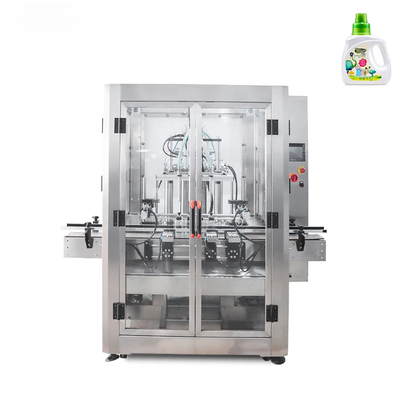 Automatic soap detergent dishwashing liquid washers filling machine