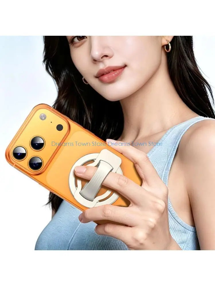 HX6A Adjustable Phone Grip Brackets With Reinforced Alloy Base For Stable Support On Flat Surfaces Ergonomic Design For