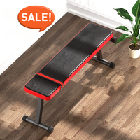 Stainless Steel Abdominal Bench - Professional Sit Up and Dumbbell Stool for Home Fitness Equipment-Foldable and Durable - Black