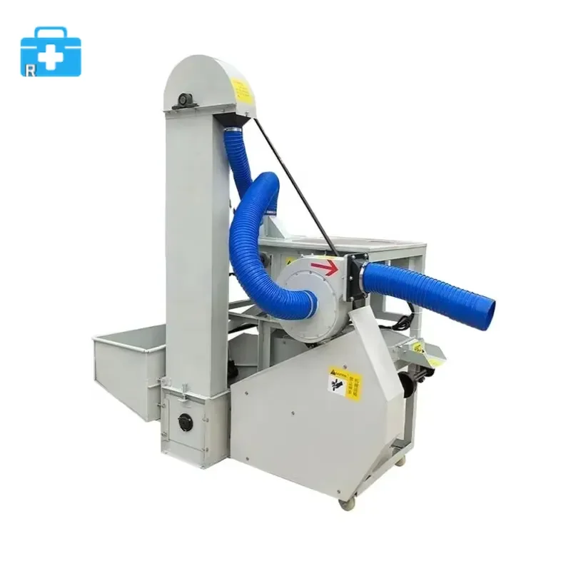 Small agricultural processing equipment, coffee and cocoa cleaning machine, vibrating grain washing machine, bean seed