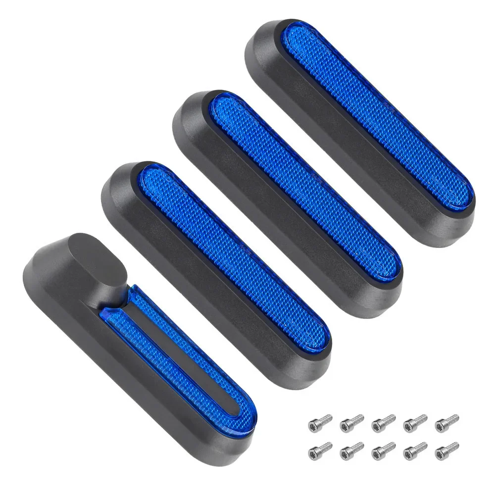Für Xiaomi Mijia MI M365 1S Pro E-Scooter Reifen Splash Fender Sets Gabel Schutzhülle Radnabe kappe Reflektierende Schalen – Detail 36
