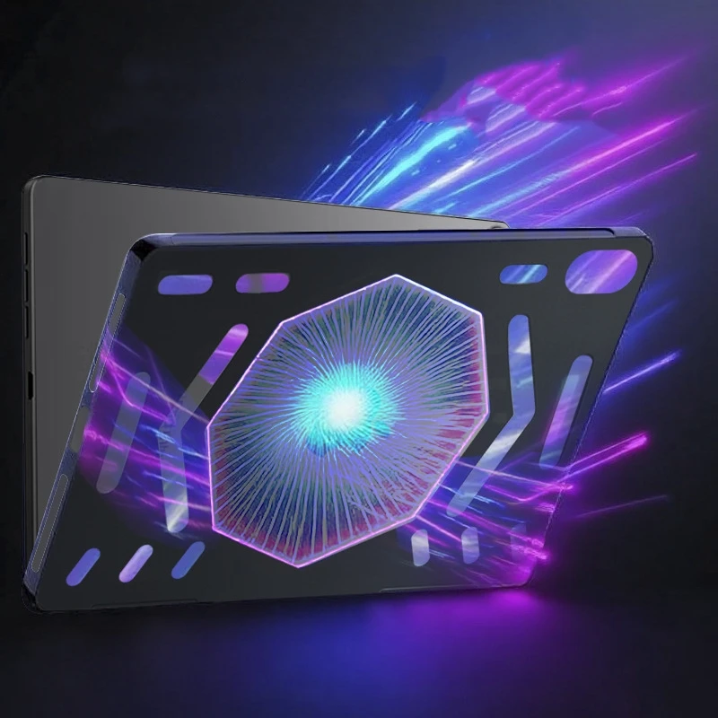 

For iPad Mini 7 6 Case Protective Shell Back Cover Funda for iPad Mini 7 6 TPU Gaming Tablet Case Cooling Case