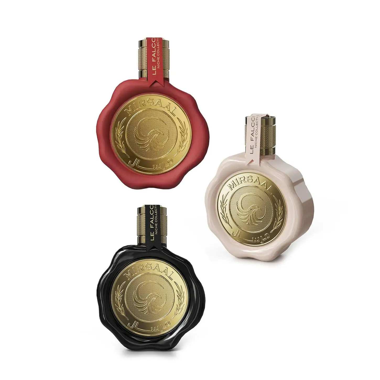 Mirsaal Love Letter • Mirsaal Passion • Mirsaal Valentine 100ml Eau de Parfum — Carta de Amor, Pasión y Romance, Firmada por Le Falcone