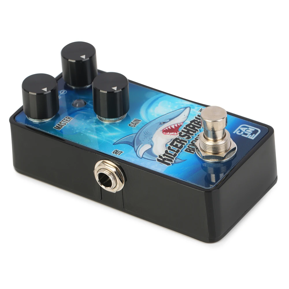 Caline G013 Pedal de efecto de guitarra Killer Shark Boost True Bypass, piezas y accesorios de guitarra eléctrica