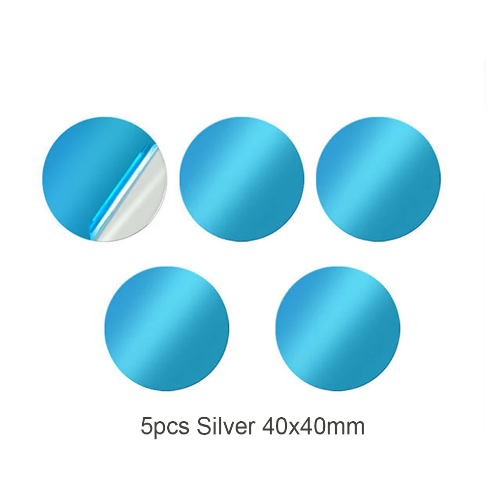 Plaque métallique magnétique autocollante pour support de téléphone portable, en fer, pour voiture