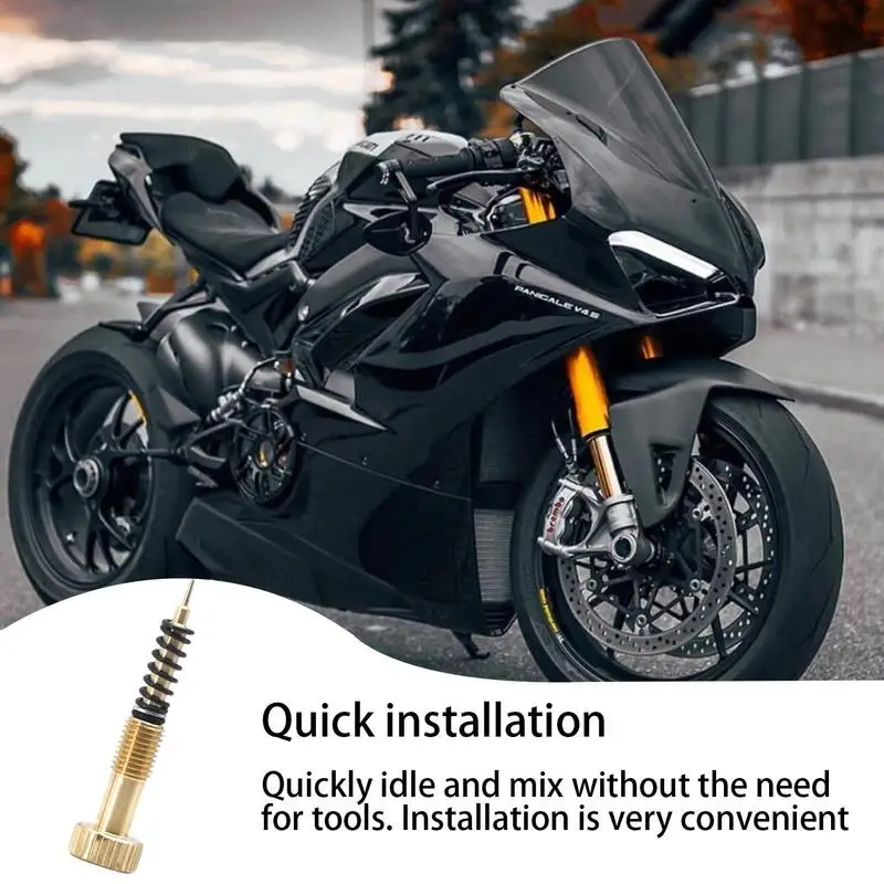 Carburetor Idle Mixture Screw Carburetor Carb Idle Mixture Screw Adjust Carb FCR Air Screw CV40 CVK34 36 Idle Mixture Fuels
