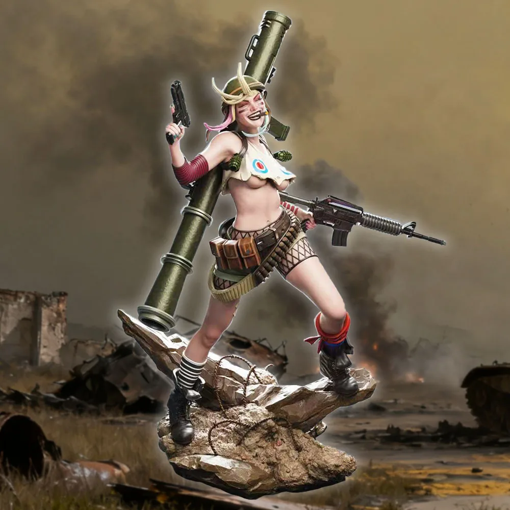 

Фигурка Джакса высокой торговли 1:18. | Миниатюра 3D смолы | Неокрашенный комплект модели Ruins Style (A1048)