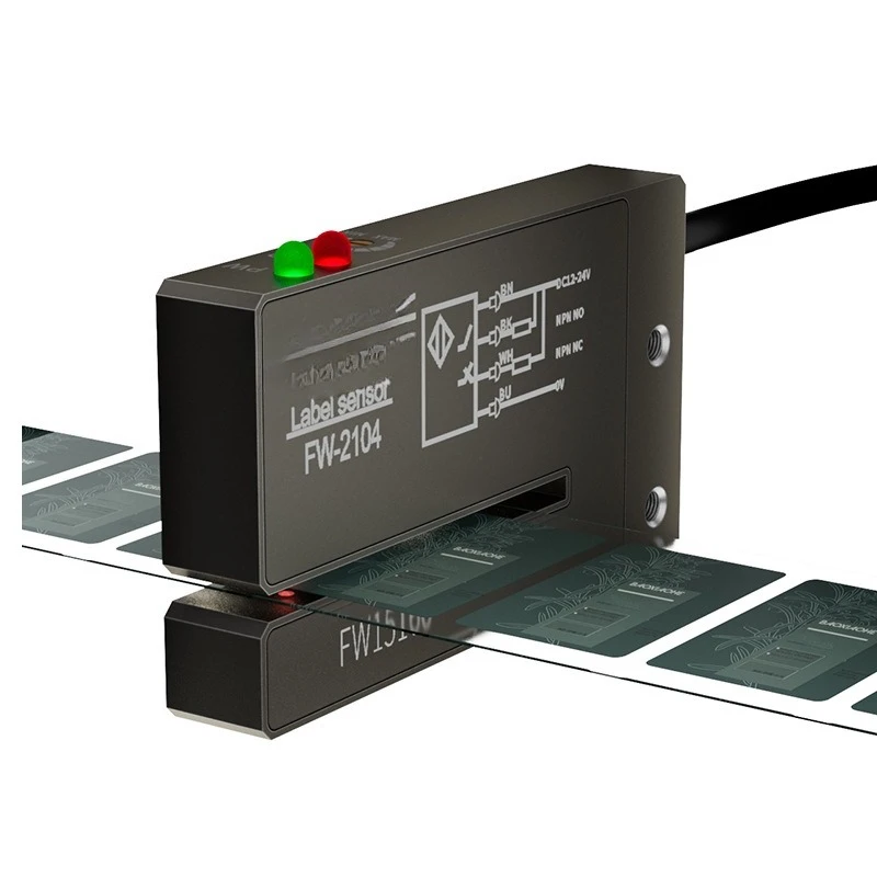 

Slot type photoelectric label sensor FC FW-2104 opaque label detection slot width 2 * 40mm