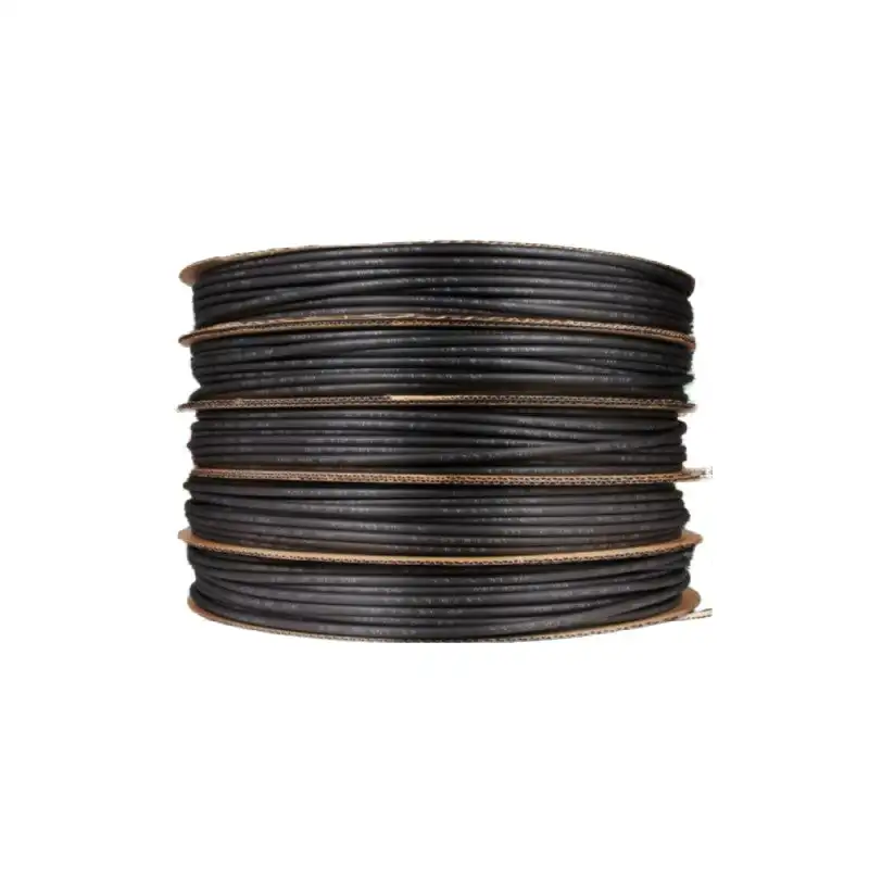 Black 3 Mil Heat Shrink Tubing, 100m / 200m Roll Electrical Wire Insulation Tube