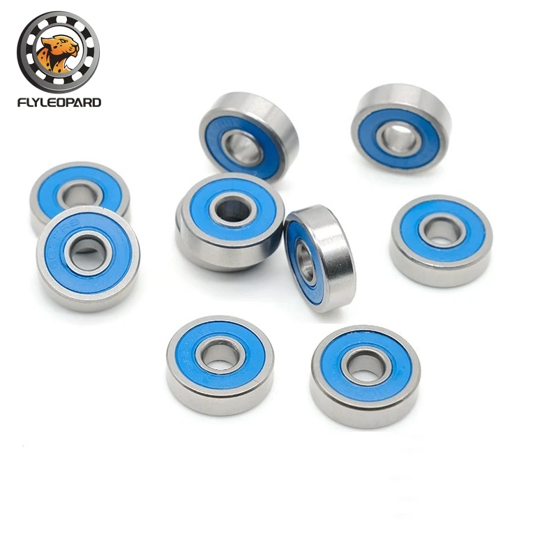 696RS Bearing ABEC-5 (5PCS) 6*15*5 mm Miniature 696-2RS Ball Bearings High quality RS 696 2RS With Blue Sealed R-1560DD