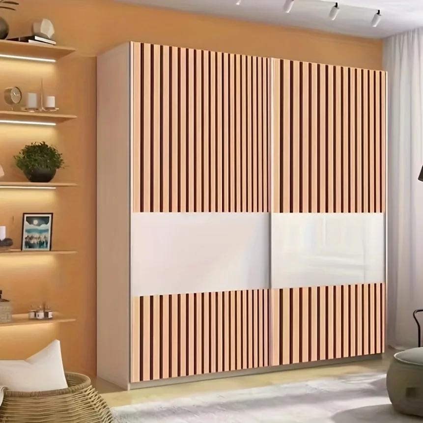 Extra Thick Peel-and-Stick 3D Wood Grain Wallpaper Self-Adhesive Waterproof Vinyl Wallpaper Suitable for Living Room Bedroom