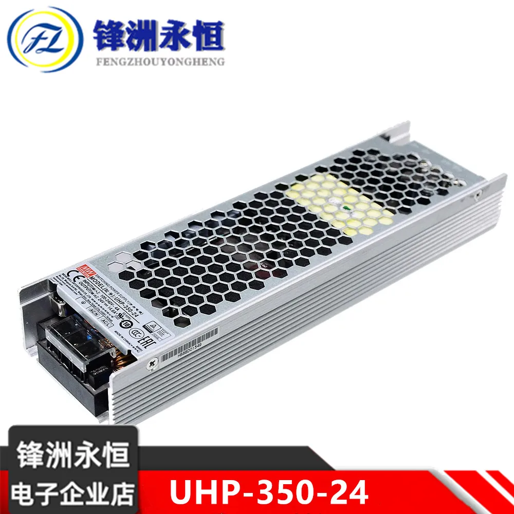 

Mean Well UHP-350-24 meanwell 24V/14.6A Fanless design 350W Slim Type with PFC Switching Power Supply