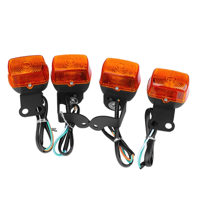 

A04E-Front+ Rear Turn Signal Light For Motorcycle- Indicator Light For Honda XR250R 400R 600 R 1990- 2004 Models