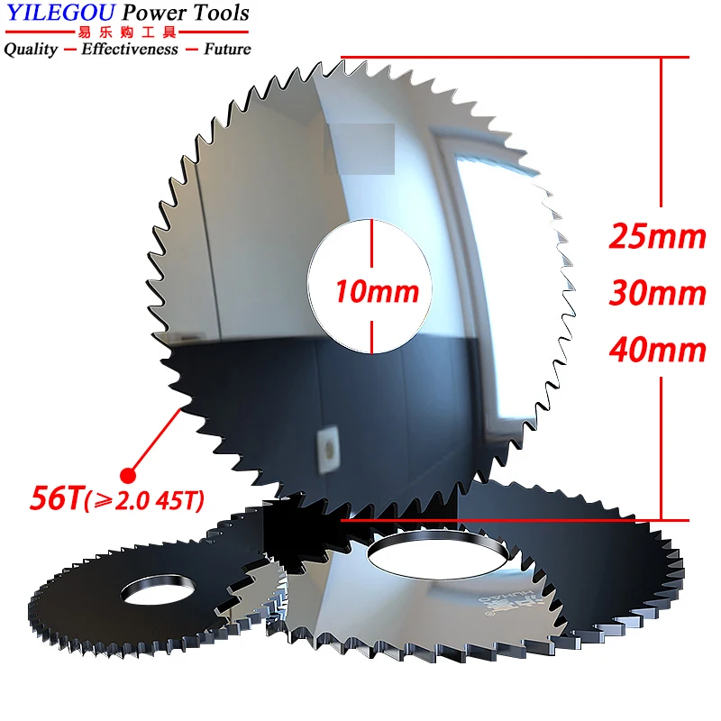 25 30 40mm Wolframstahl-Fräser 40x10mm Vollhartmetall-Kreissäge blätter 30x10mm Wolfram karbid stahl CNC-Sägeblätter