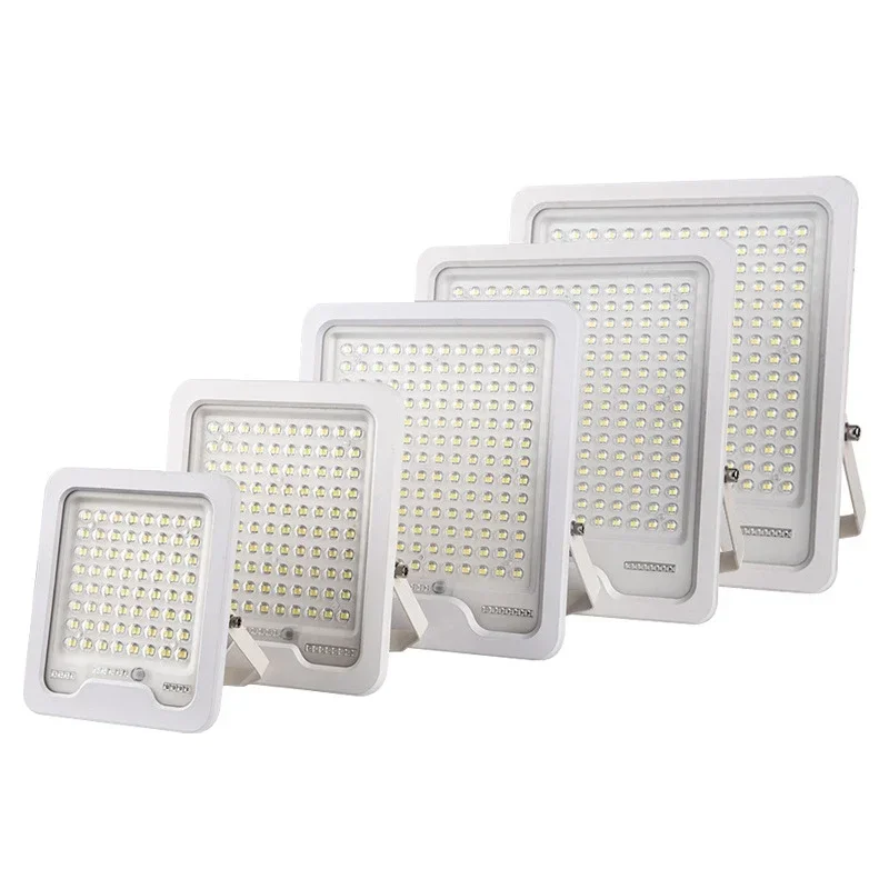 Solar Floodlights Garden Lamps High Pole Golf Course Projection Lights Split Remote Control Light Control Sensor LED Lights