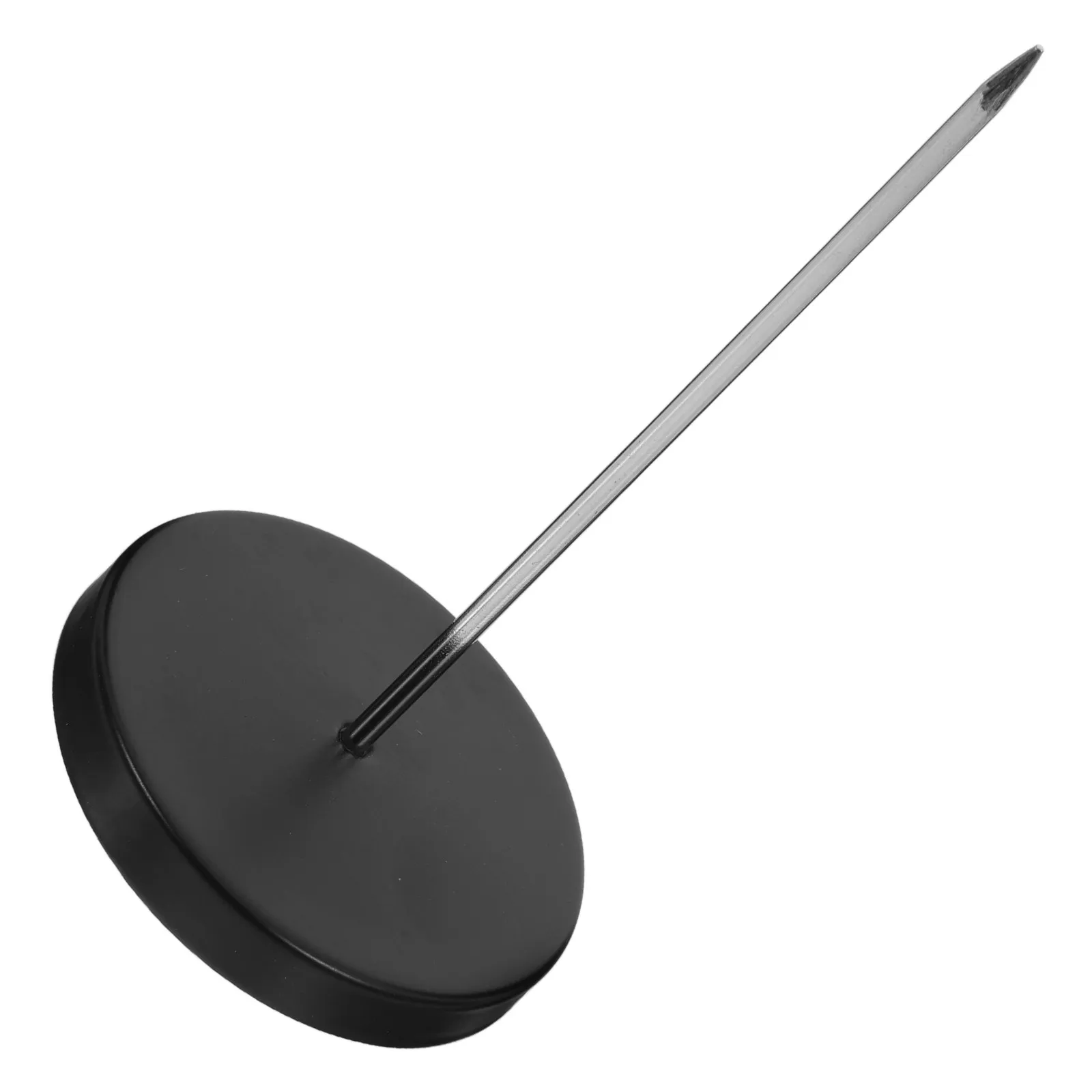 Stainless Steel Menu Ticket Holder Efficient Receipt Spike Restaurant Bill Fork Check Spindle Solid Heavy Duty Base Receipt
