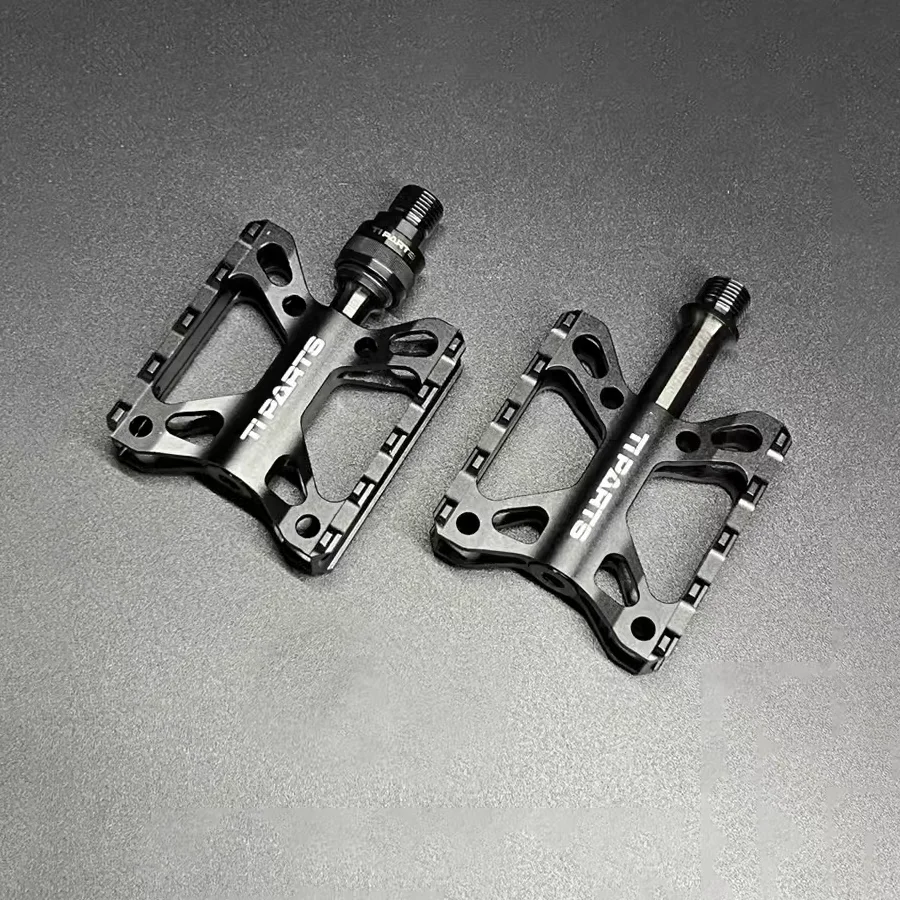 Ti Parts Workshop Double X Pedal MKS EZY System Aluminum Alloy Foot,  Easy Installation, Suitable for Brompt