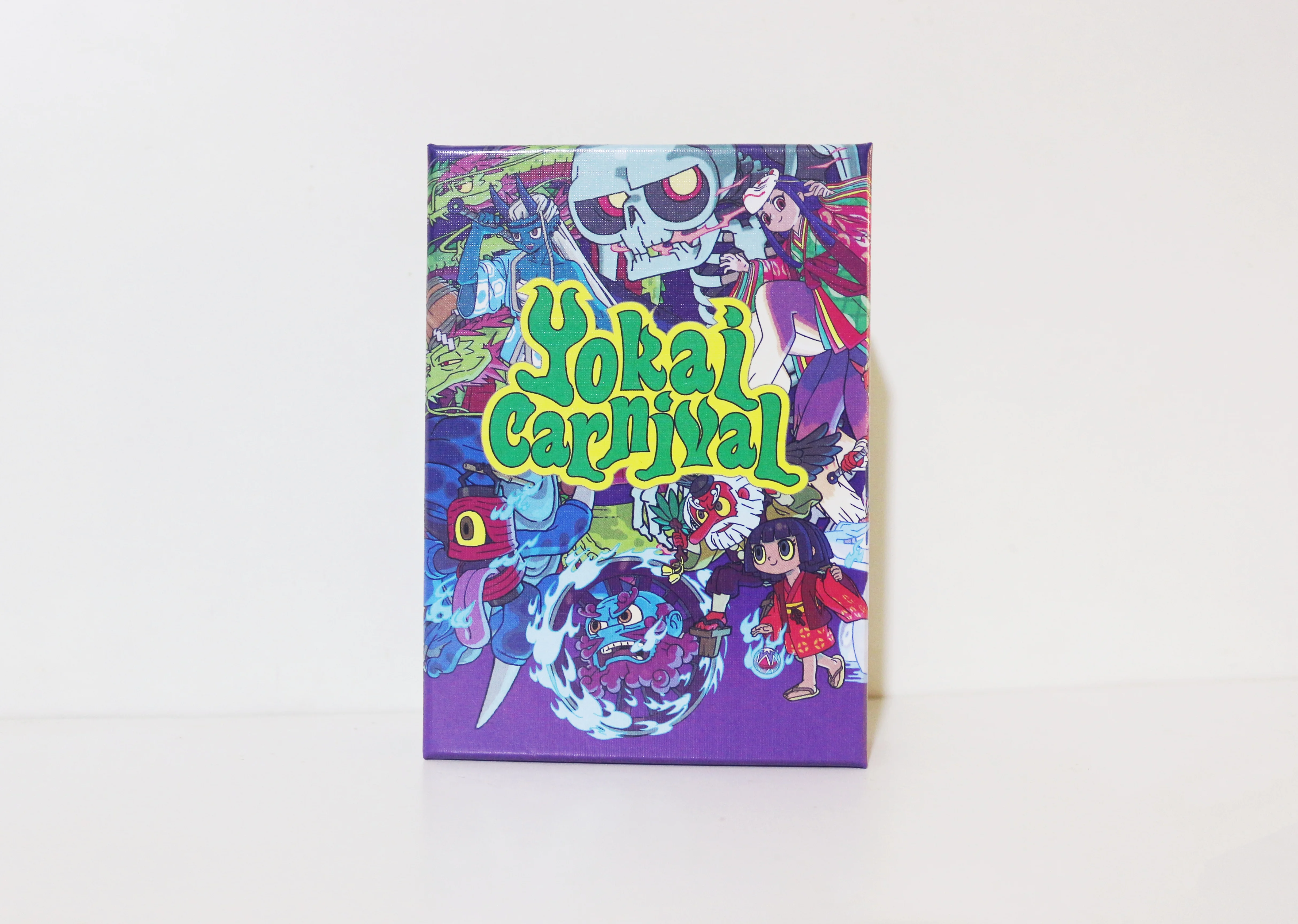 Jeu de société Yokai Carnival |   Jeu stratégique passionnant et rapide |   2-5 joueurs |   15 minutes de temps de jeu