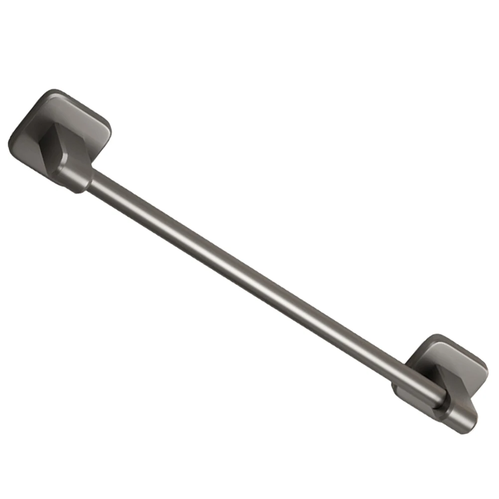 

No Drill Towel Holder For Bathroom Wall Metal Self Adhesive Organizer Heavy Duty Multi Purpose Bath Towel Rack