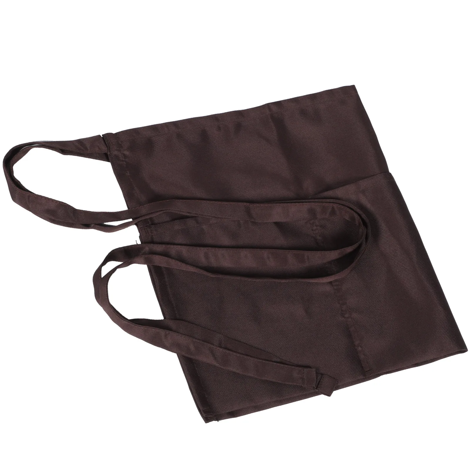 

Unisex Half Waist Chef Apron Adjustable Kitchen Server Apron with Pocket for Waitresses Bartenders Restaurant Work