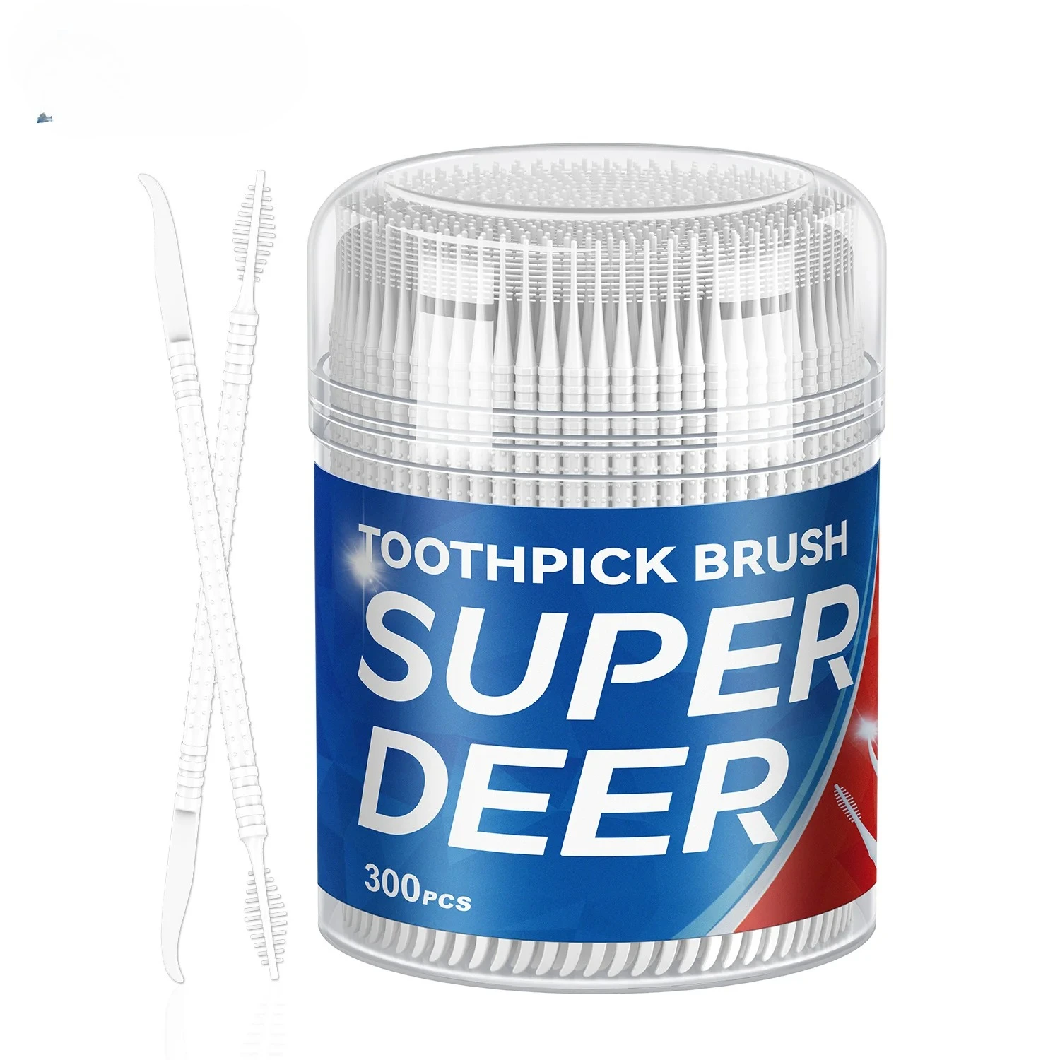 

300 шт. в упаковке, щетка для зубочисток, пластиковая зубочистка, одноразовая бытовая межзубная щетка, сбор зубов, зубная нить