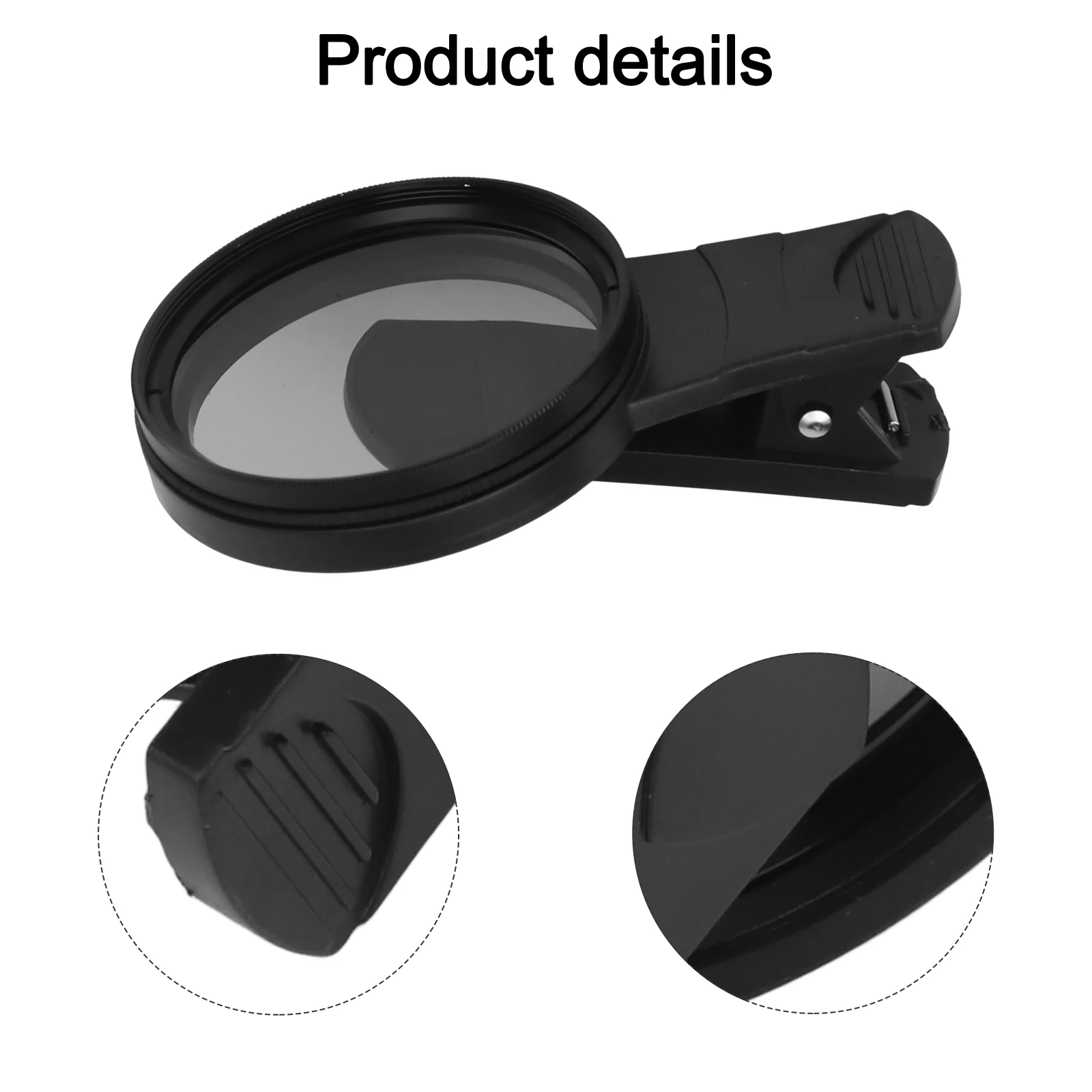 52mm CPL Lens Filter Kit Designed for iPhone and Smartphones Improves Photo by Reducing Glare and Enhancing Color view 3