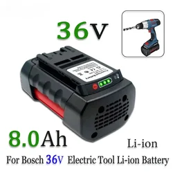 36V 8000mAh Rechargeable Battery High-capacity Li-ion Batteries 40V For Bosch BAT836 BAT838 BAT4030 BAT4040 BAT4050 BTA4060 Cell